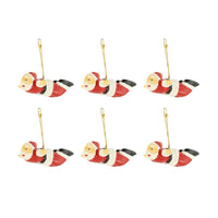 The Flying Santa – Set of 6 - Hippie Monkey - Hippie Monkey - Wholesale B2B Dropshipping